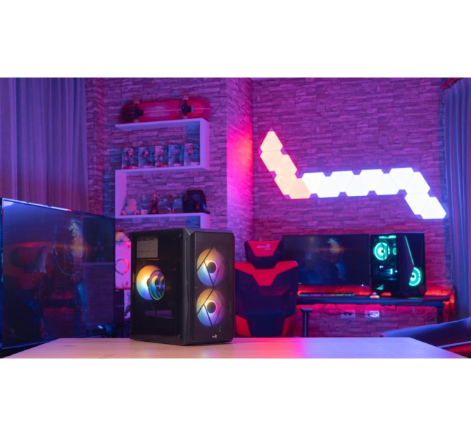 AeroCool Корпус AeroCool CS-107-A-BK-v2 (ACCX-PC14002.11) Black 600W