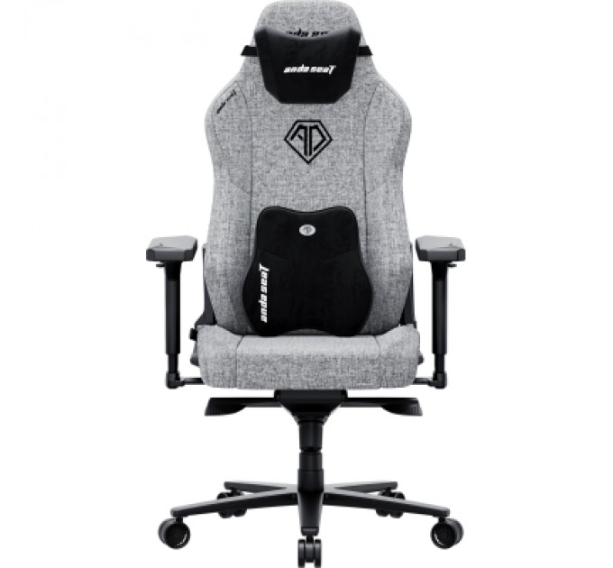 AndaSeat Крісло ігрове AndaSeat Phantom 3 Fabric Size XL Gray (AD18XL-52-G-F-G01)
