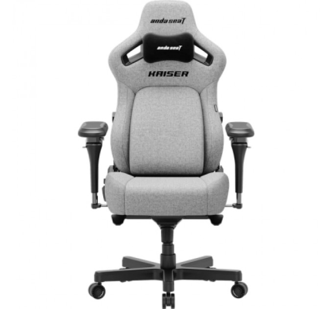 AndaSeat Крісло ігрове AndaSeat Kaiser 4 V2 Fabric Size XL Ash Grey (AD12YDDC-XLL-20-G-CF-03)