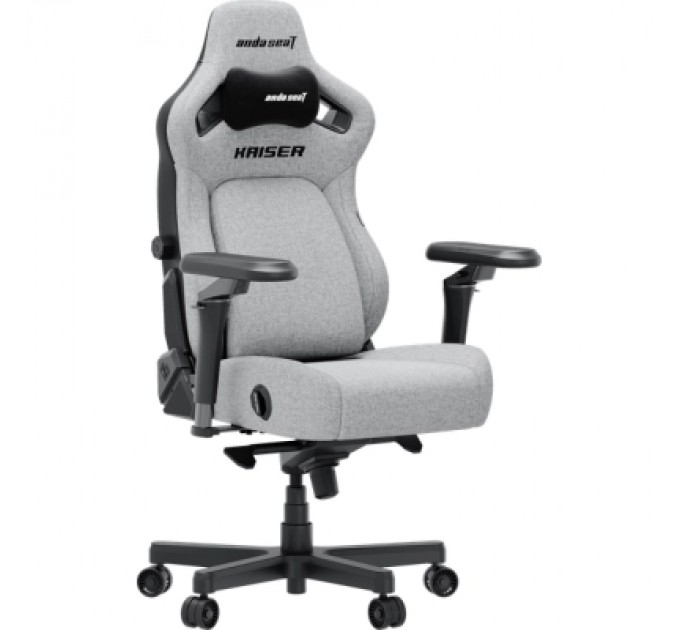 AndaSeat Крісло ігрове AndaSeat Kaiser 4 V2 Fabric Size XL Ash Grey (AD12YDDC-XLL-20-G-CF-03)
