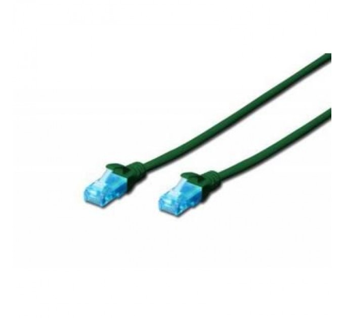 Assmann Патч-корд 5м, UTP, cat.5e, AWG 26/7, CCA, PVC, grey Digitus (DK-1512-050)