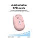 Ugreen Мишка Ugreen MU105 Wireless Pink (90686)