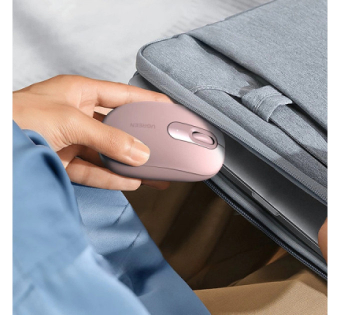 Ugreen Мишка Ugreen MU105 Wireless Pink (90686)