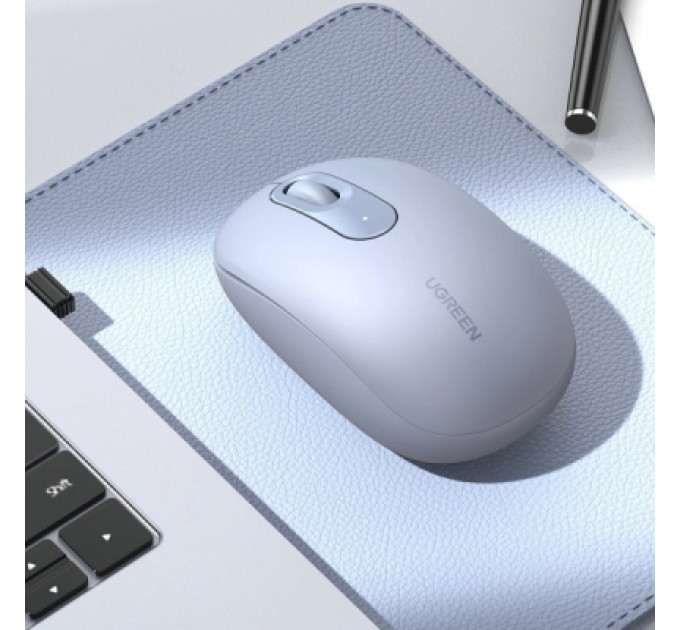 Ugreen Мишка Ugreen MU105 Wireless Light Blue (90671)