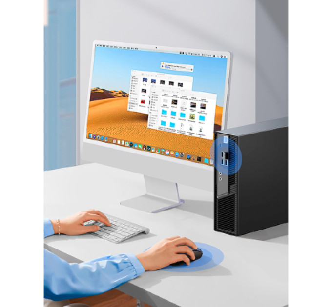 Ugreen Мишка Ugreen MU105 Wireless Light Blue (90671)