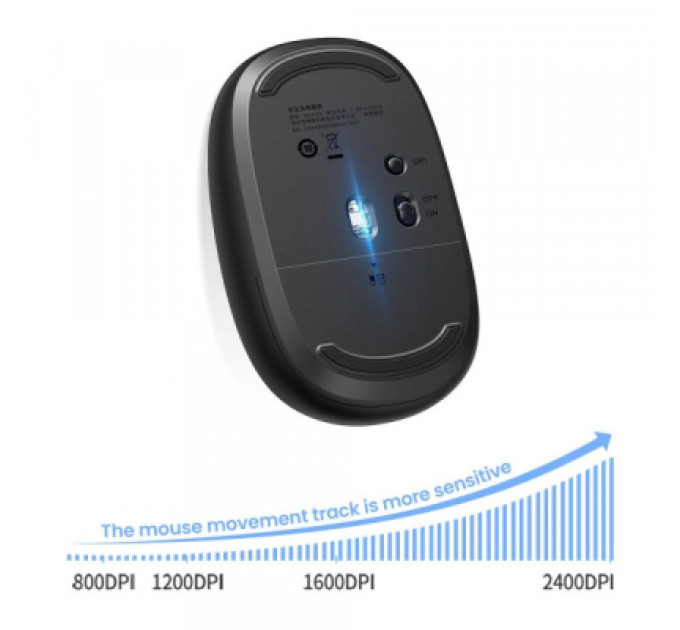 Ugreen Мишка Ugreen MU105 Wireless Blue (90550)