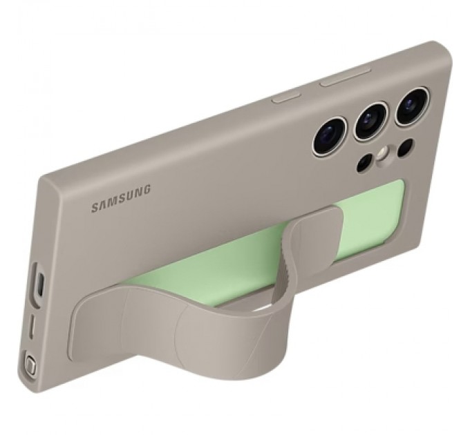 Samsung Чохол до мобільного телефона Samsung Samsung S24 Ultra Standing Grip Case Taupe (EF-GS928CUEGWW)