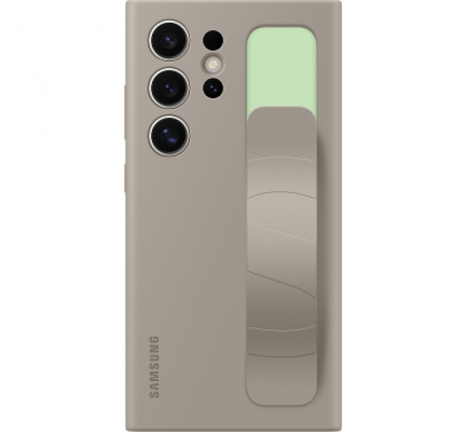Samsung Чохол до мобільного телефона Samsung Samsung S24 Ultra Standing Grip Case Taupe (EF-GS928CUEGWW)