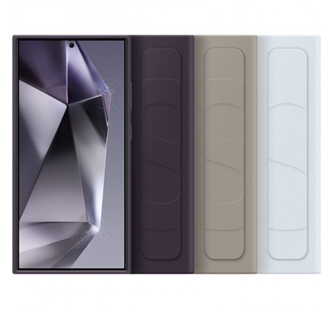 Samsung Чохол до мобільного телефона Samsung Samsung S24 Ultra Standing Grip Case Taupe (EF-GS928CUEGWW)