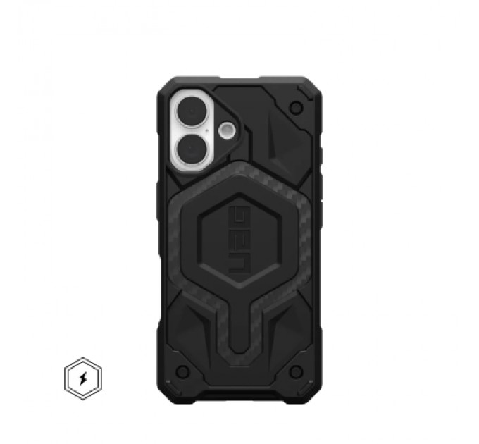 UAG Чохол до мобільного телефона UAG iPhone 16 Monarch Pro Magsafe Carbon Fiber (114458114242)
