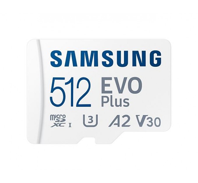 Samsung Карта пам’яті MICRO SDXC EVO+ 512GB V30 W/A MB-MC512SA/EU SAMSUNG