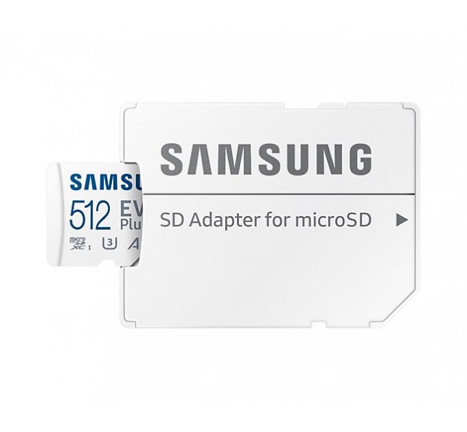 Samsung Карта пам’яті MICRO SDXC EVO+ 512GB V30 W/A MB-MC512SA/EU SAMSUNG