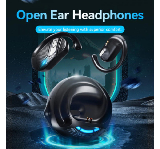 Vention Навушники Vention OpenBeat O12 Black (NBUB0)