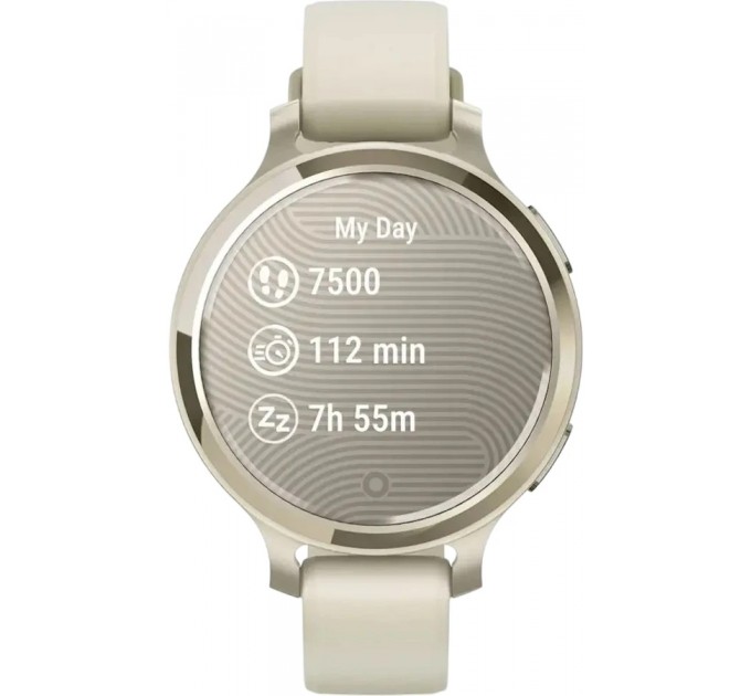 Garmin Смарт-годинник Garmin Lily 2 Active Lunar Gold with Bone Silicone Band (010-02891-50)