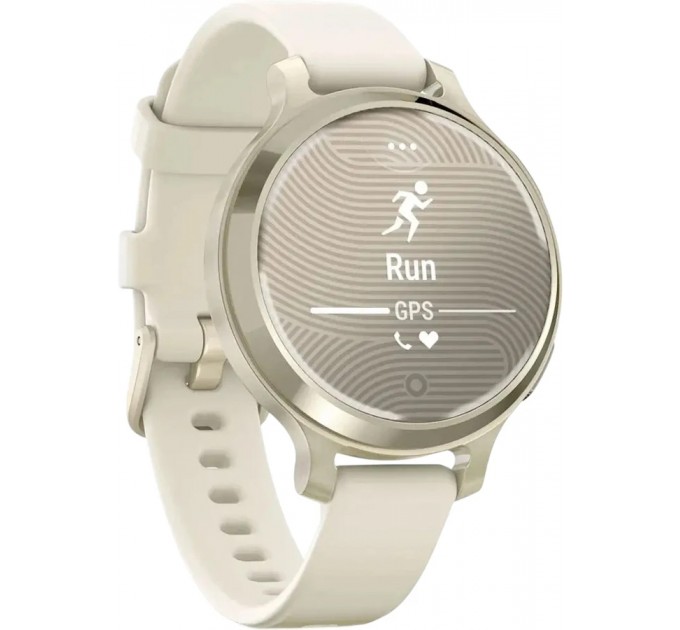 Garmin Смарт-годинник Garmin Lily 2 Active Lunar Gold with Bone Silicone Band (010-02891-50)