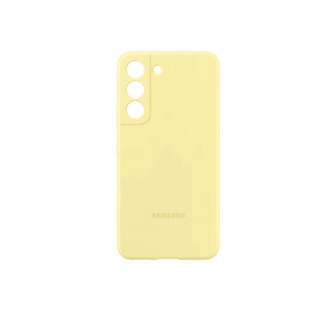 Samsung Чохол-накладка Samsung Silicone Cover для Samsung Galaxy S22 SM-S901 Butter Yellow (EF-PS901TYEGRU)