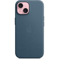 Чохол-накладка Apple FineWoven Case with MagSafe для Apple iPhone 15 Pacific Blue (MT3G3)