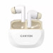 Canyon Навушники Canyon Hexagon 7 TWS ANC+ENC Wireless Charge White/Beige (CNS-TWS7WB)