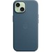 Apple Чохол-накладка Apple FineWoven Case with MagSafe для Apple iPhone 15 Pacific Blue (MT3G3)