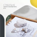 Canyon Навушники Canyon Hexagon 7 TWS ANC+ENC Wireless Charge White/Beige (CNS-TWS7WB)