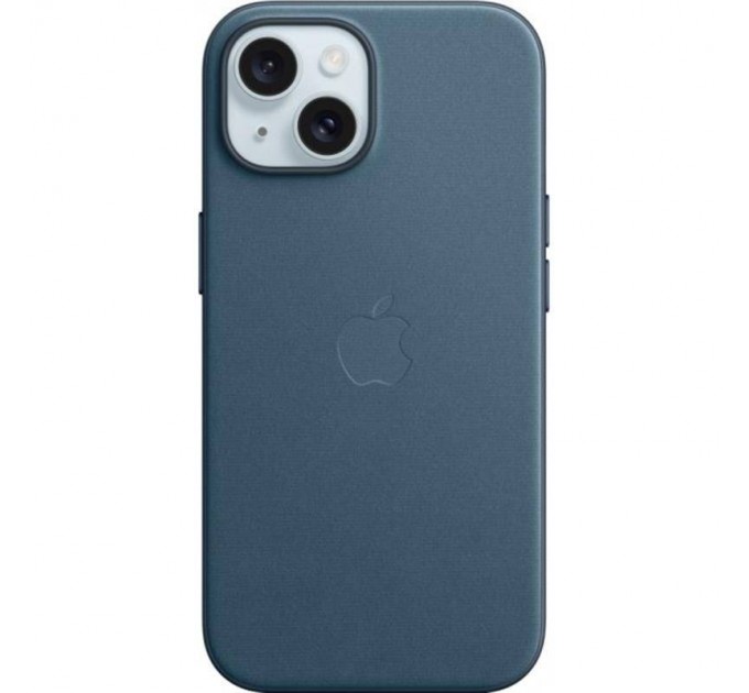 Apple Чохол-накладка Apple FineWoven Case with MagSafe для Apple iPhone 15 Pacific Blue (MT3G3)