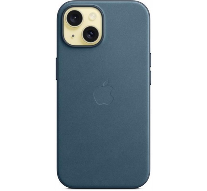 Apple Чохол-накладка Apple FineWoven Case with MagSafe для Apple iPhone 15 Pacific Blue (MT3G3)