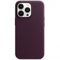 Apple Чохол-накладка Apple Leather Case with MagSafe для Apple iPhone 13 Pro Dark Cherry (MM1A3)