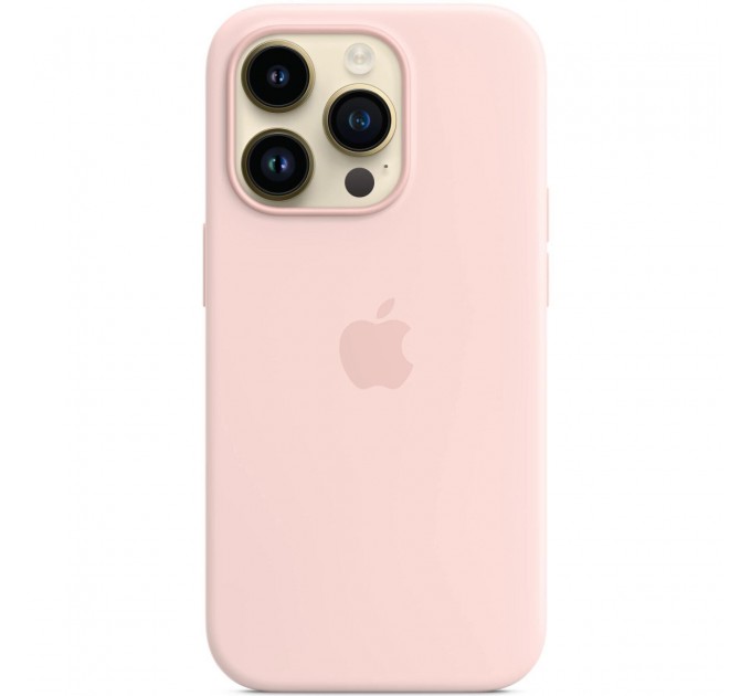 Apple Чохол-накладка Apple Silicone Case with MagSafe для Apple iPhone 14 Pro Chalk Pink (MPTH3)