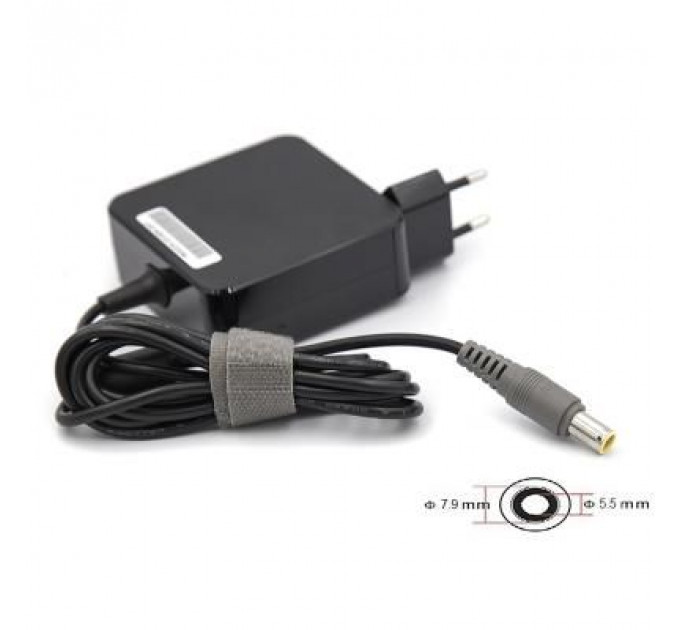 Блок живлення до ноутбуку PowerPlant IBM/LENOVO 220V, 20V 65W 3.25A (7.9*5.5) wall mount (WM-IB65H7955)