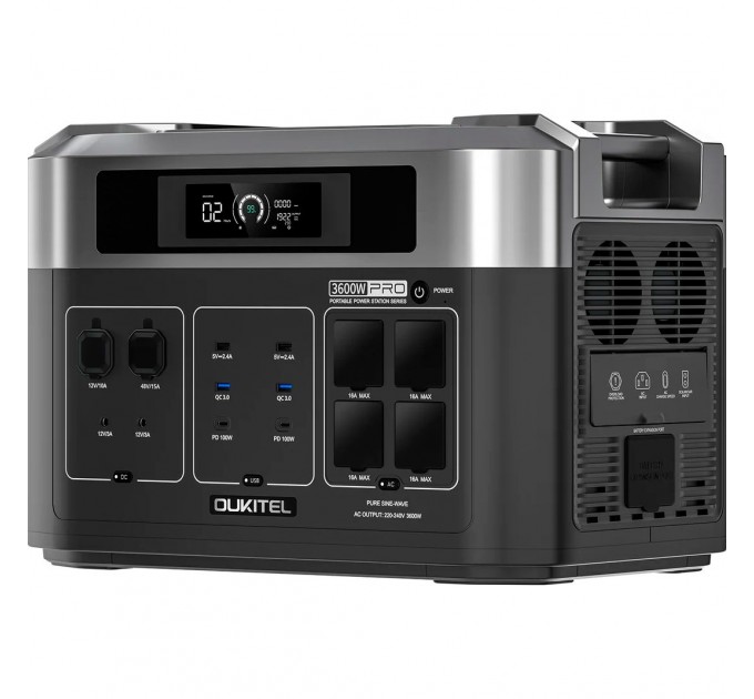 OUKITEL Зарядна станція Oukitel BP2000E Pro 2048Wh, 3600W