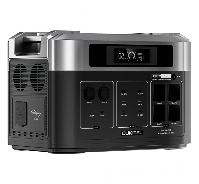 OUKITEL Зарядна станція Oukitel BP2000E Pro 2048Wh, 3600W