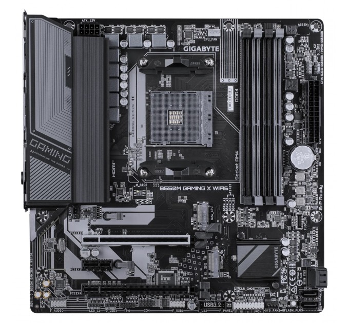 GIGABYTE Материнська плата Gigabyte B550M Gaming X WiFi6 Socket AM4