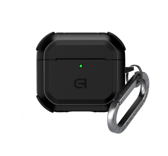 Armorstandart Чохол для навушників Armorstandart Panzer для Apple Airpods 4 Black (ARM82552)