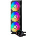 PcCooler Система рідинного охолодження PcCooler DA360 Pro ARGB Digital BK