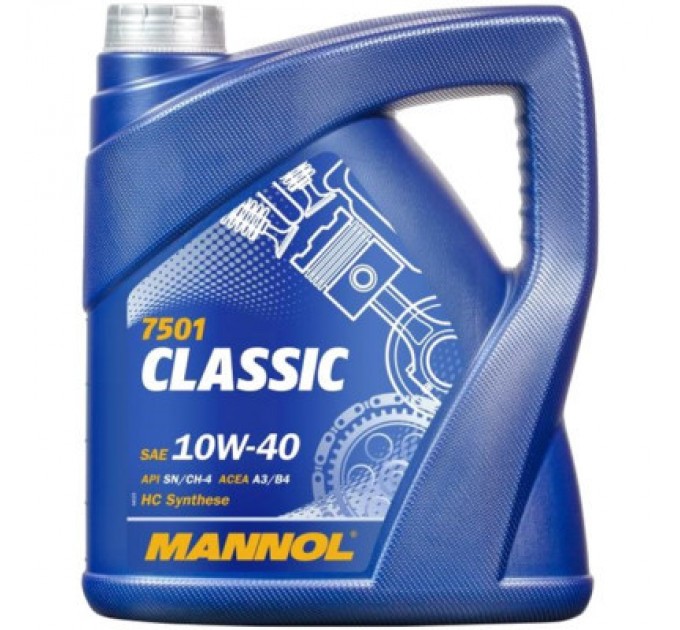 Mannol Моторна олива Mannol CLASSIC 4л 10W-40 (MN7501-4)