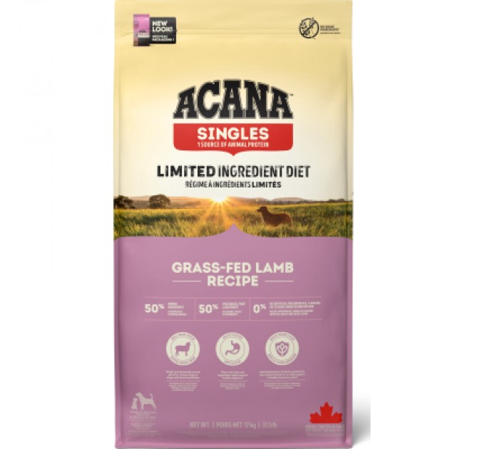ACANA Сухий корм для собак ACANA Grass-Fed Lamb 17 кг (0064992570170)