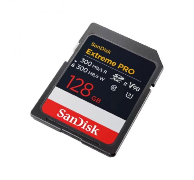 SanDisk Карта пам'яті SanDisk 128GB SD class 10 UHS-II U3 V90 Extreme Pro (SDSDXDM-128G-GN4IN)