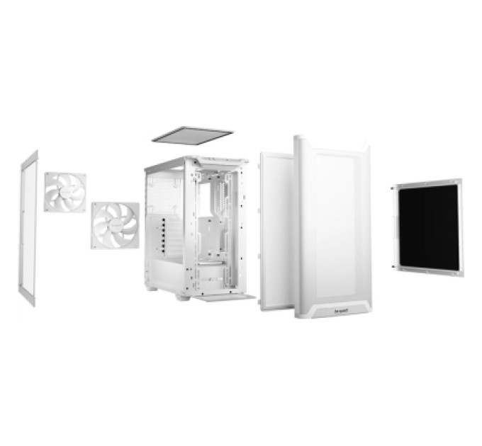 Be quiet! Корпус Be quiet! PURE BASE 501 Airflow з віконцем,білий (BGW75)