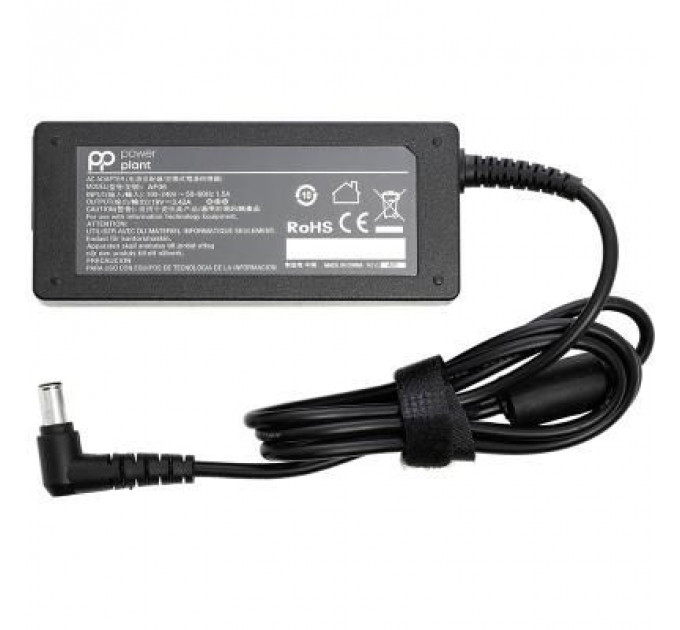 Блок живлення до ноутбуку PowerPlant LG 220V, 19V 65W 3.42A (6.5*4.4) (LG65F6544)
