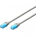 Assmann Патч-корд 10м, UTP, cat.5e, AWG 26/7, CCA, PVC, grey Digitus (DK-1512-100)