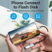 Vention Перехідник USB 3.0 Type-C to USB AF (OTG) 0.15m Aluminum Alloy Vention (CCXHB)