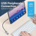 Vention Перехідник USB 3.0 Type-C to USB AF (OTG) 0.15m Aluminum Alloy Vention (CCXHB)