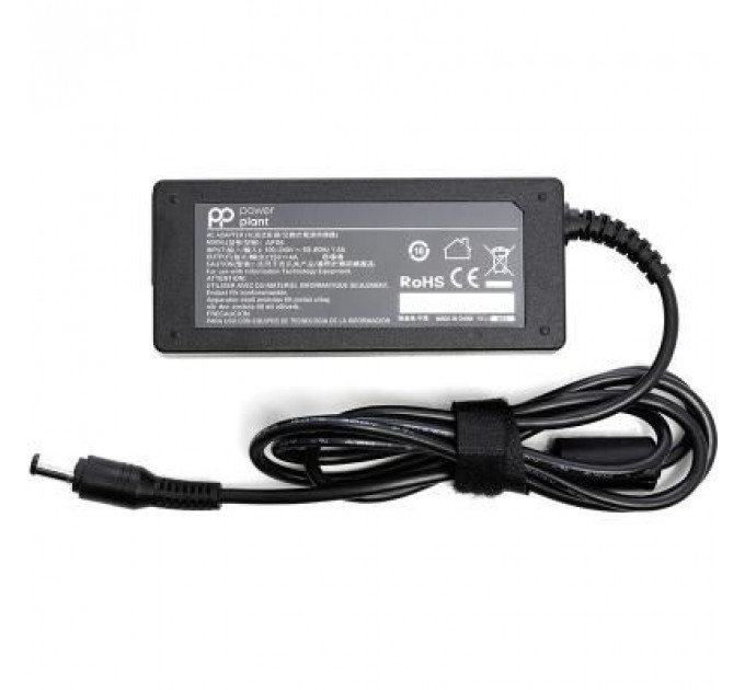 Блок живлення до ноутбуку PowerPlant TOSHIBA 220V, 15V 60W 4A (6.3*3.0) (TO60C6330)