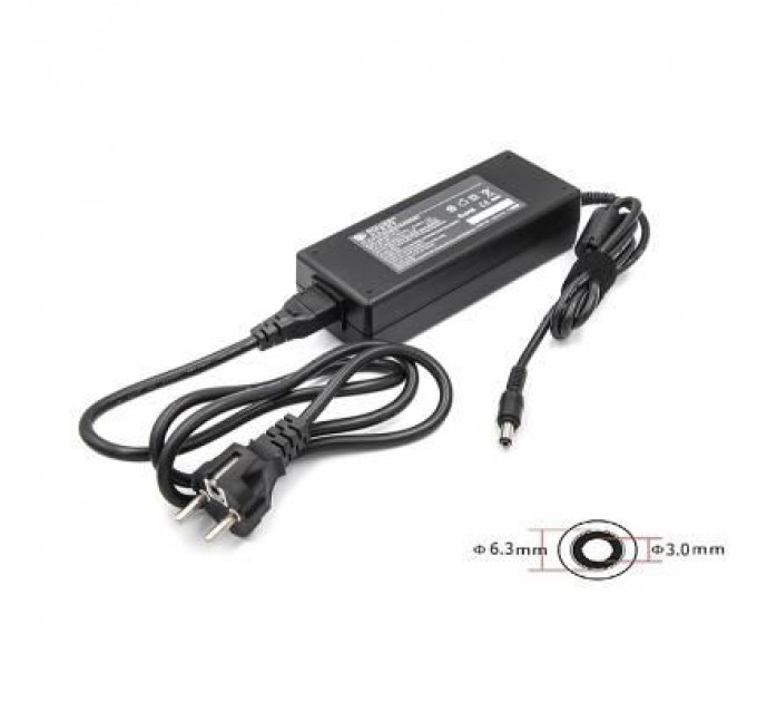Блок живлення до ноутбуку PowerPlant TOSHIBA 220V, 19V 120W 6.3A (6.3*3.0) (TO120F6330)
