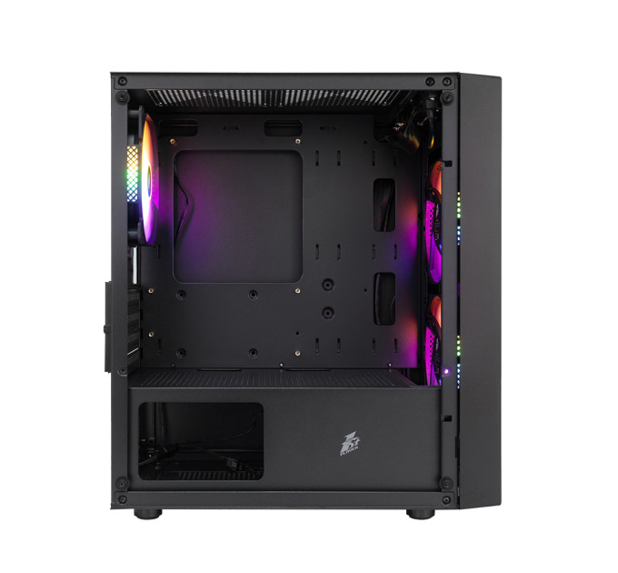 1stPlayer Корпус 1stPlayer BS-2-BK-3F1 Black без БЖ