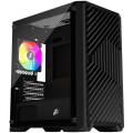 1stPlayer Корпус 1stPlayer T5-BK-4F1 Black без БЖ