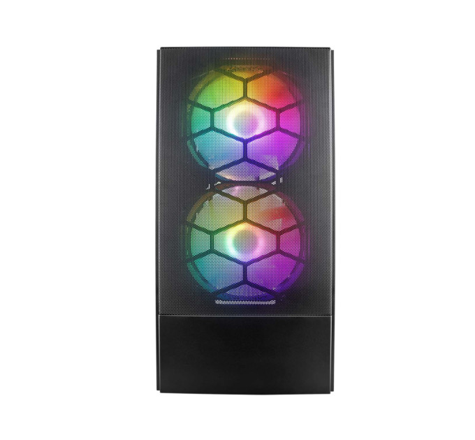 1stPlayer Корпус 1stPlayer X4-M-BK-2F1P-1F1 Black без БЖ