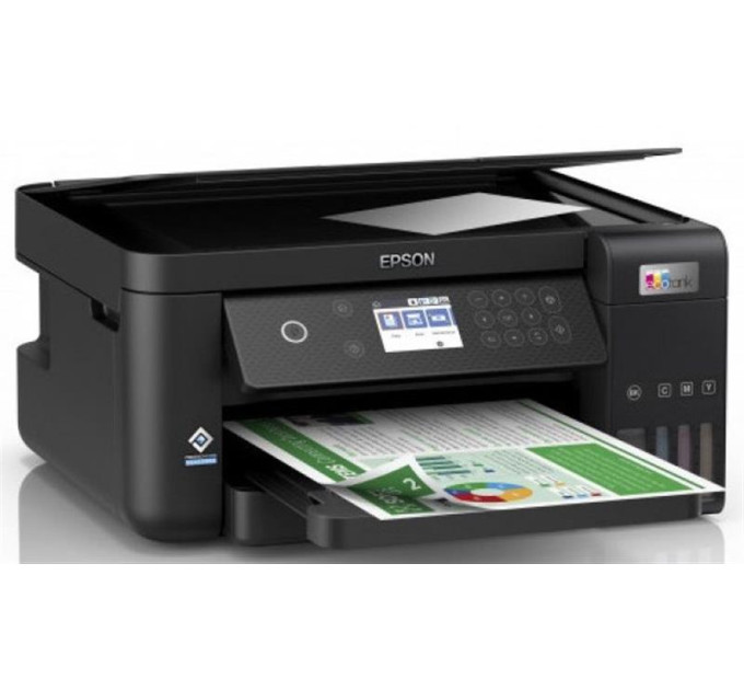 Epson Багатофункціональний пристрій А4 Epson EcoTank L6260 Wi-Fi (C11CJ62404)