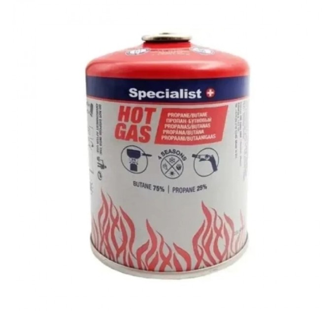 Specialist Газовий балон Specialist 450 г різьбове з'єднання (68-007)