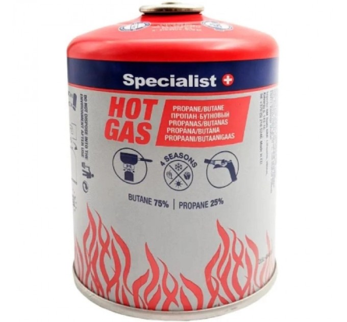 Specialist Газовий балон Specialist 450 г різьбове з'єднання (68-007)